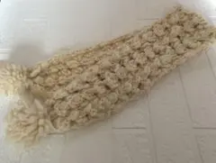 ハンドメイド　マフラー
