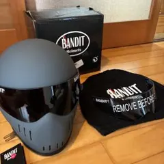 BANDIT HELMET XXR マットブラック ドイツ製 フルフェイス 美品 - メルカリ