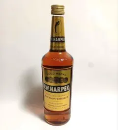 I.W. HARPER ハーパー　ゴールドメダル　バーボンウィスキー　旧ボトルのサムネイル