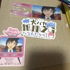 名探偵コナン ブックマークコレクション　モバイルステッカー　蘭