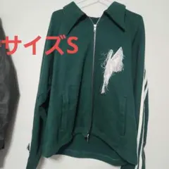 GRANCYジップデザインシュレディンガートラックジャケット ブラック M
