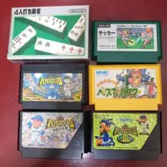 ファミコンソフト 6タイトルセット