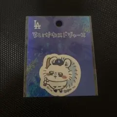 ちいかわ×MLB　モモンガ　ダイカットステッカー ちいかわ MLB ドジャース ダイカットステッカー モモンガ - メルカリ