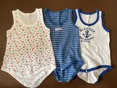 ロンパース3点　70サイズ