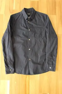 A.P.C. アーペーセー 長袖シャツ ネイビー Sサイズのサムネイル