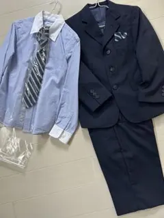 ネイビー フォーマルスーツ 120cm