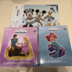 一番くじ ディズニー A.B.SP賞　3点セットのサムネイル