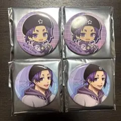 ブルーロック まねきねこ コラボ 御影玲王 セット 缶バッジ キーホルダー　新品