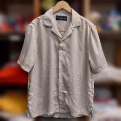 Abercrombie & Fitch 半袖シャツ ベージュ XS サテン 柄物のサムネイル