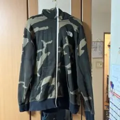 THE NORTH FACE カモフラージュ フルジップパーカー