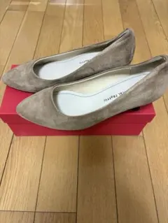 oriental Traffic ベージュ スエード パンプス