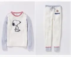 ジェラートピケ　スヌーピールームウェアセット