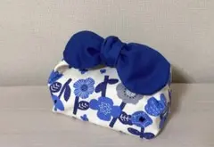 丸いりぼんのお弁当袋　保温・保冷　フラワー　0022