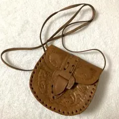 アジアン　ミニバッグ　レザー