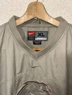 f*e様 00s Nike プルオーバーウィンドブレーカーXL ベージュ、ゴール