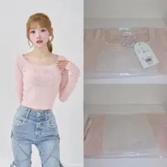 ダーリッチ Hello DarichコンパクトロングTシャツ ピンク - メルカリ