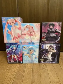プライズ品美少女フィギュア6体セット