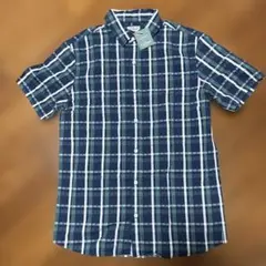 「新品未使用」L.L.Bean 半袖チェックシャツ ジャパンフィット　Mサイズ