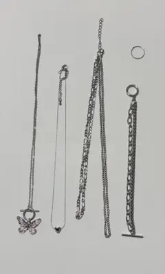 シルバーアクセサリー5点セット✨️