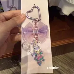 香港ディズニー　開園20周年記念　ステラルーキーホルダー
