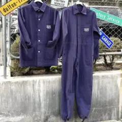DULTON FACTORY SERVICE オーバーオール ネイビー