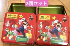 新品 未開封 中身有り もち吉 スーパーマリオ x JR コラボ缶 お菓子