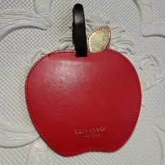 中古【 kate spade 】ケイトスペード ラゲージタグ りんご アップルのサムネイル