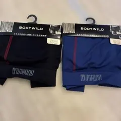 BODYWILD ボクサーパンツ 立体成型 Mサイズ 2枚セットのサムネイル
