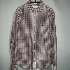アバクロ　チェック柄長袖シャツ　Mサイズ
