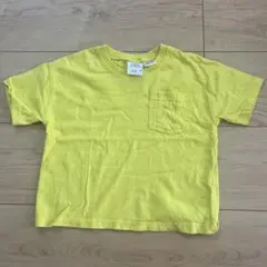 ZARA ベビー 半袖Tシャツ イエロー 86cmのサムネイル