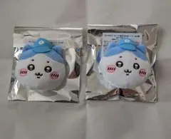 ちいかわマーケット限定 非売品 ハチワレ おかおバッジ 2点セット ノベルティ