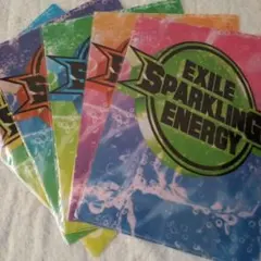 EXILE SPARKLING ENERGY クリアファイル 5枚セット