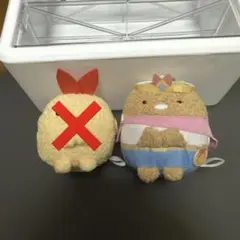 【美品】すみっコぐらし とんかつ ぬいぐるみホルダー