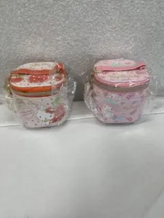 サンリオ　ミニミニバニティポーチ 2個+マイメロミニポーチ1個セット
