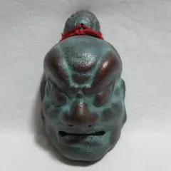 仁王面金剛力士面鬼神阿形鉄面開運縁起物魔除厄除アンティークヴィンテージ昭和 레트로