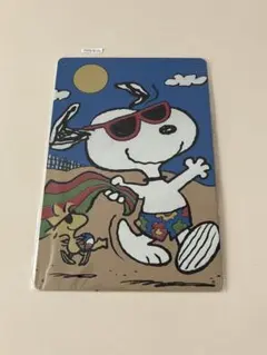 PEANUTS スヌーピー ビーチ ブリキ看板