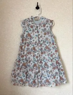 PAUL & JOE UNIQLO キッズ 花柄 ワンピース 110cmのサムネイル