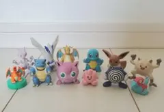 ポケモン　フィギュア　9点セット　当時物 当時物 ポケモン ミニフィギュア 9体セット - メルカリ