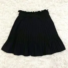 DAZY デイジー プリーツミニスカート M ブラック 韓国ファッション 可愛い