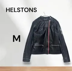 HELSTONS レザージャケット バイクウェア　美品　スカル　バイクジャケットのサムネイル
