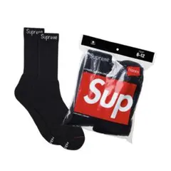 Supreme®/Hanes® Crew Socks (4 Pack)