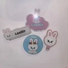 straykids スキズ リノ ネームプレート ネームバッチ Leebit