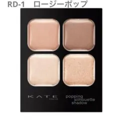 KATE ポッピングシルエットシャドウ　RD-1　ロージーポップ