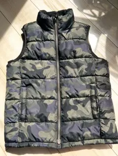 【年末年始価格】GAP 迷彩柄 ダウンベスト