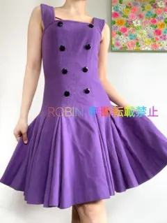 激レア　ヴィンテージディオール　クラシカル　プリーツワンピース　M相当