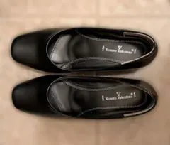 Romeo Valentino ブラックパンプス