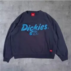 Dickies ディッキーズ☆スウェット トレーナー スノボキャラ ショート丈