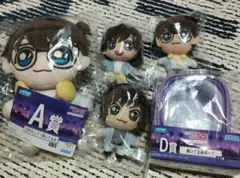 名探偵コナン　セガラッキーくじ　F賞　ぬいぐるみマスコット　ぬいぐるみポーチ