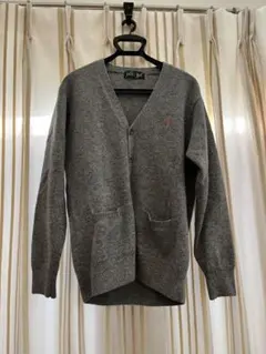 はるか様専用EAST BOYグレー Vネック カーディガン