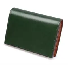 最高峰 栃木レザー 名刺入れ 大容量50枚収納 マグネット式 新品・未使用品